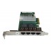 Netzwerkadapter QUAD Port Gigabit Ethernet Fujitsu D3045-A11 PCIe x4 FP
