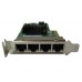 Netzwerkadapter INTEL I350T4G2P20 QUAD Port Gigabit Ethernet PCIe x4 LP