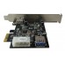 USB 3.0 Adapter Fujitsu D3305-A10 PCIe x1 FP